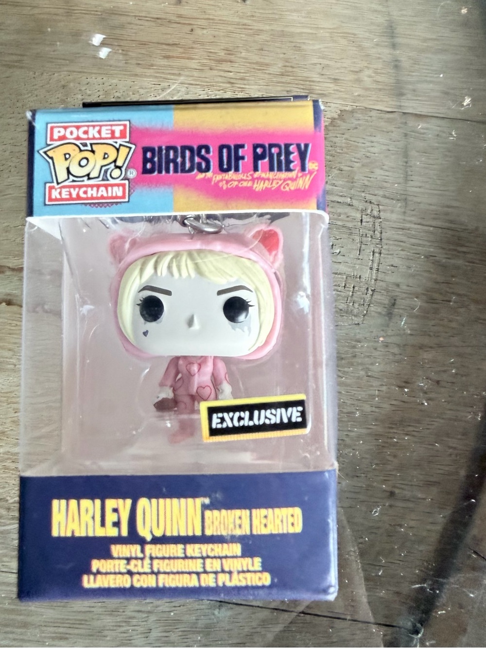 Funko Pocket Pop! Keychain Harley Quinn - Pink